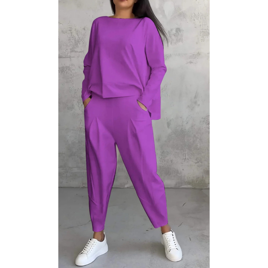 Konstancja | Elegancki dwuczęściowy garnitur damski