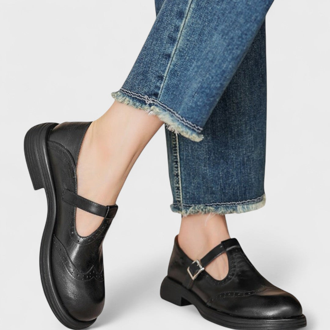 Sylwana | Ortopedyczne damskie buty skórzane