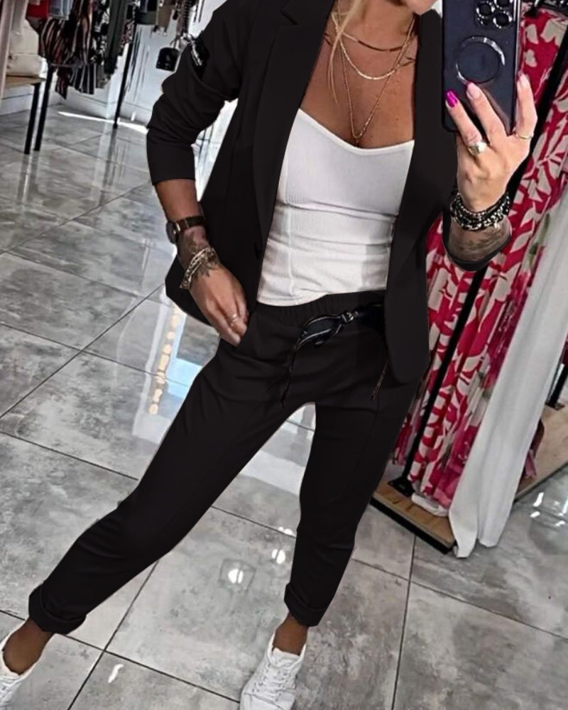 Katarzyna | Elegancki Dwuczęściowy Zestaw