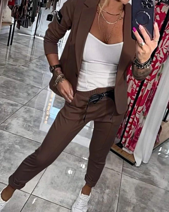 Katarzyna | Elegancki Dwuczęściowy Zestaw