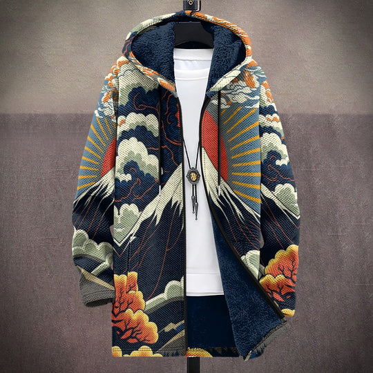 Modesta | Stylowy artystyczny kardigan dzianinowy