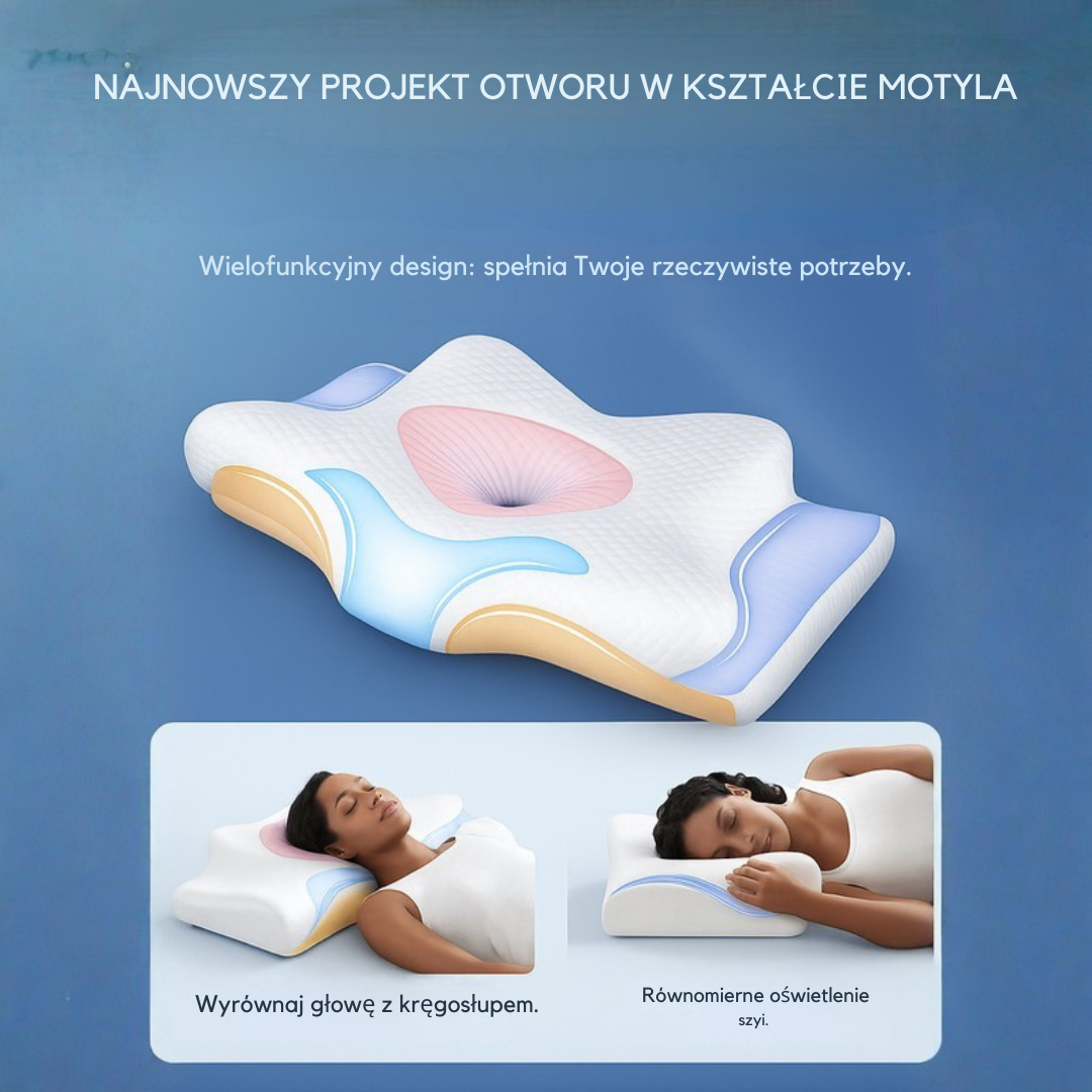 Laurencjusz | Ergonomiczna poduszka pod szyję